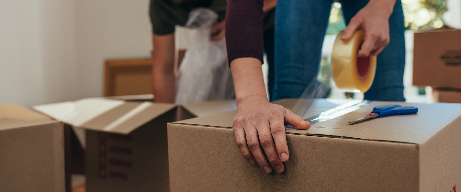 Packing Clothes for Storage